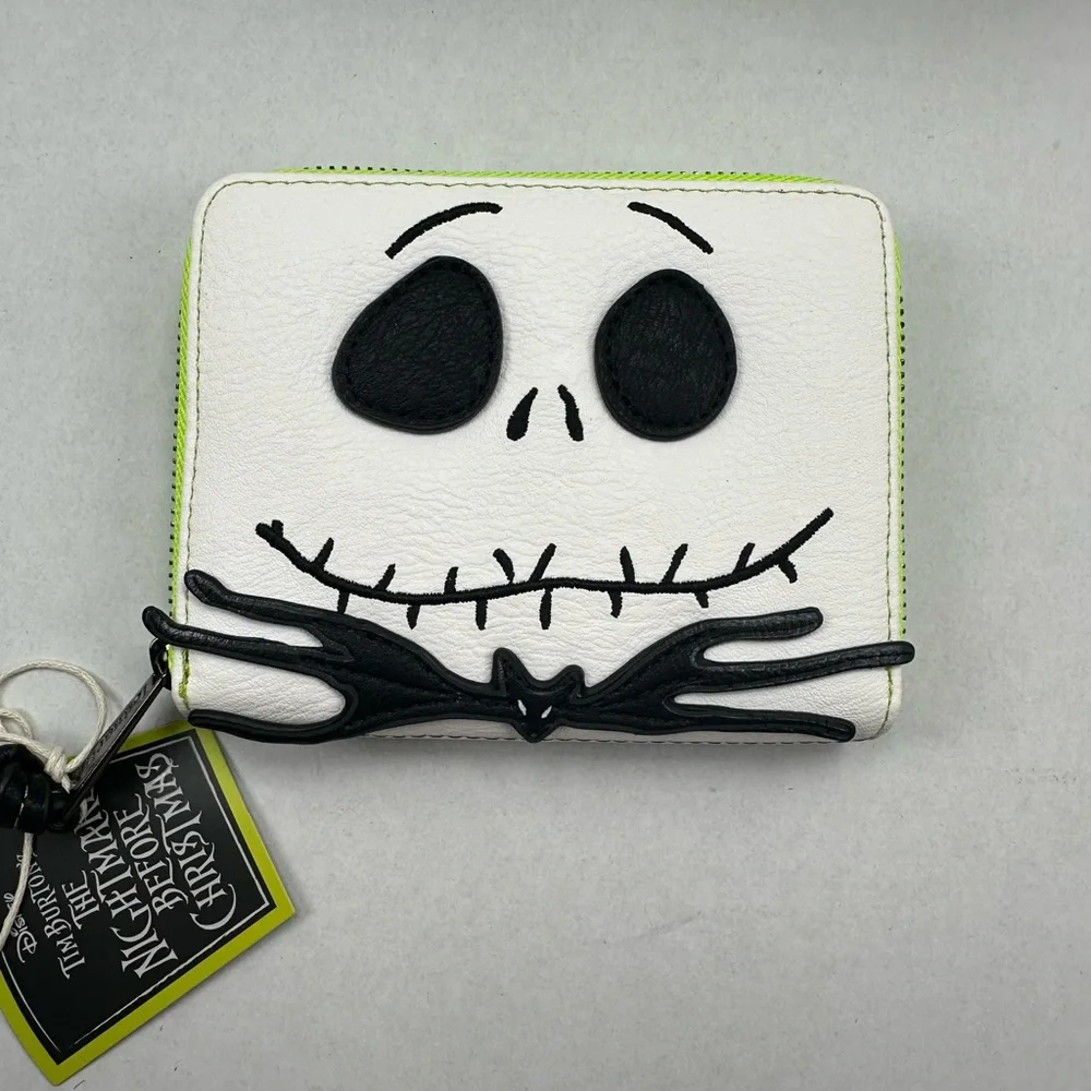 Loungefly Disney Jack Skellington Cosplay Set - Neon Green Trim